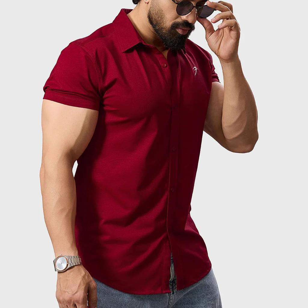 Aero Shirt Deep Red