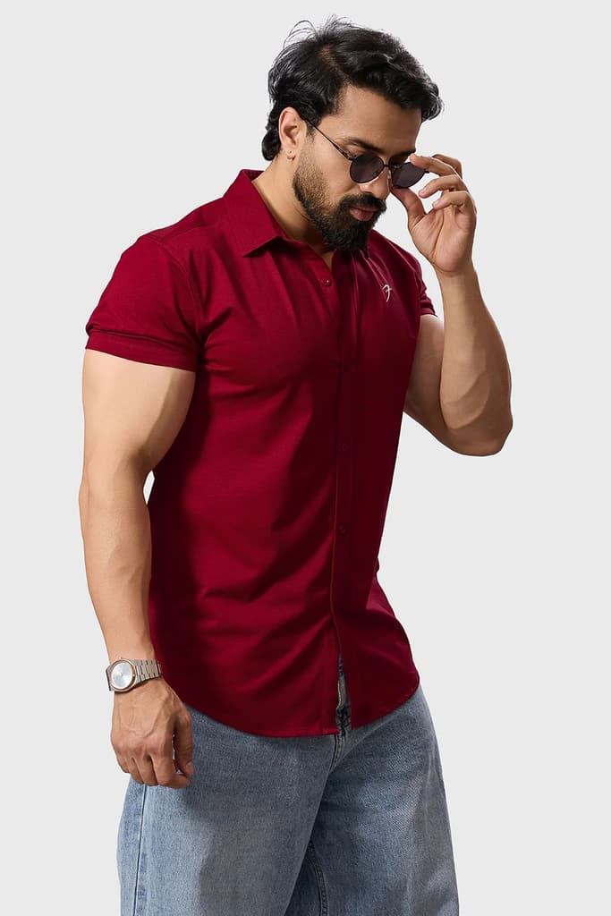 Aero Shirt Deep Red — S