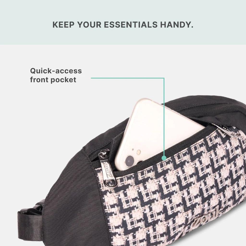 Carter Checks Faye Fanny Pack - Men's Collection — photo 4