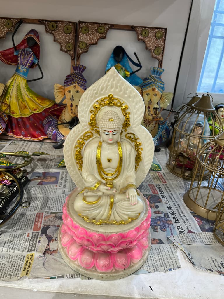 Buddha Statue | Sculpture | Bronze | Gold