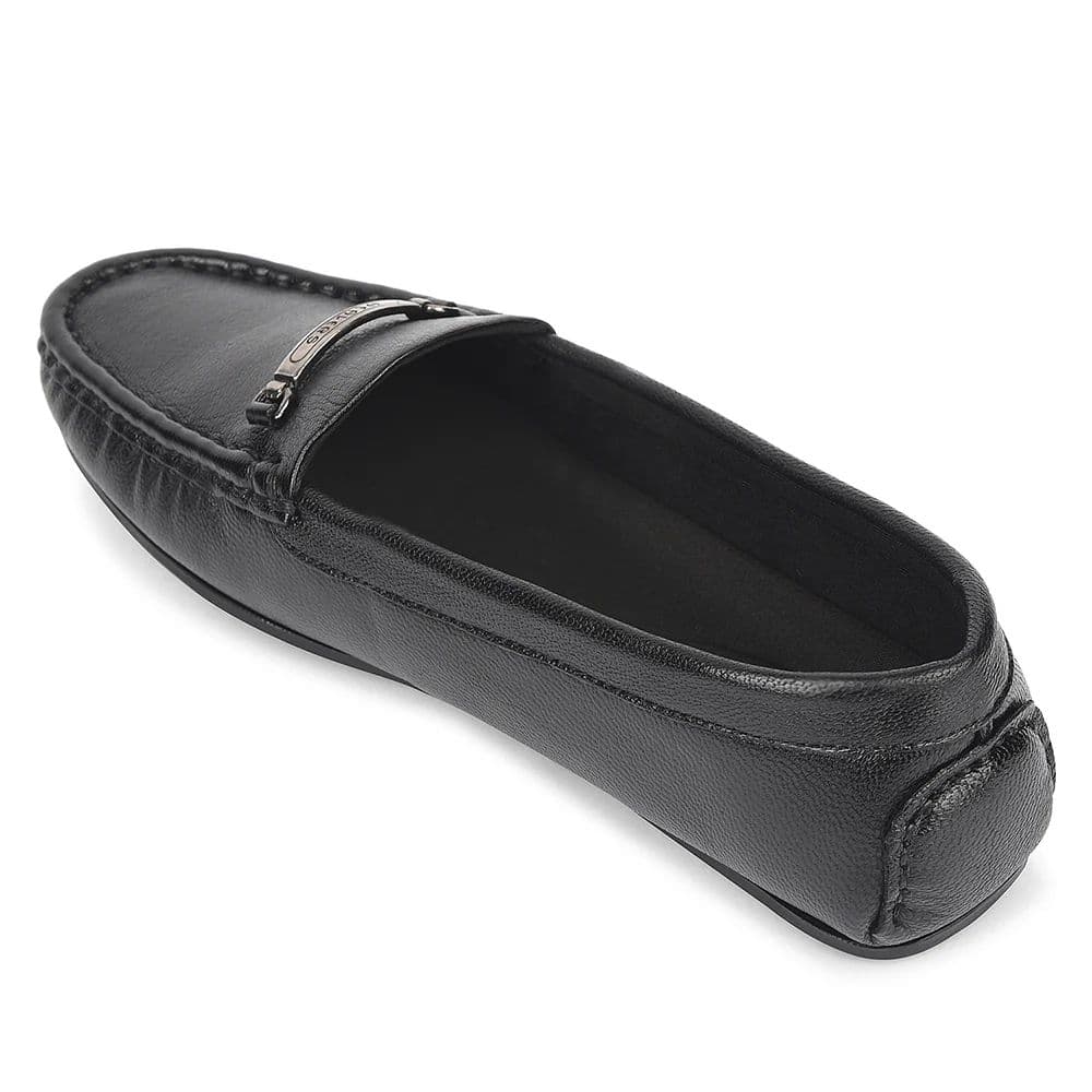 Healers Black Casual Ballerina For Women JJL-26 By Liberty — photo 5