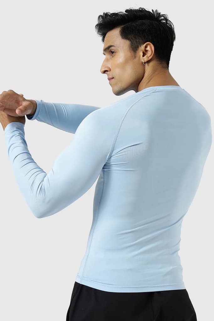 Compression Fullsleeves T-shirt Glacial Blue — photo 6