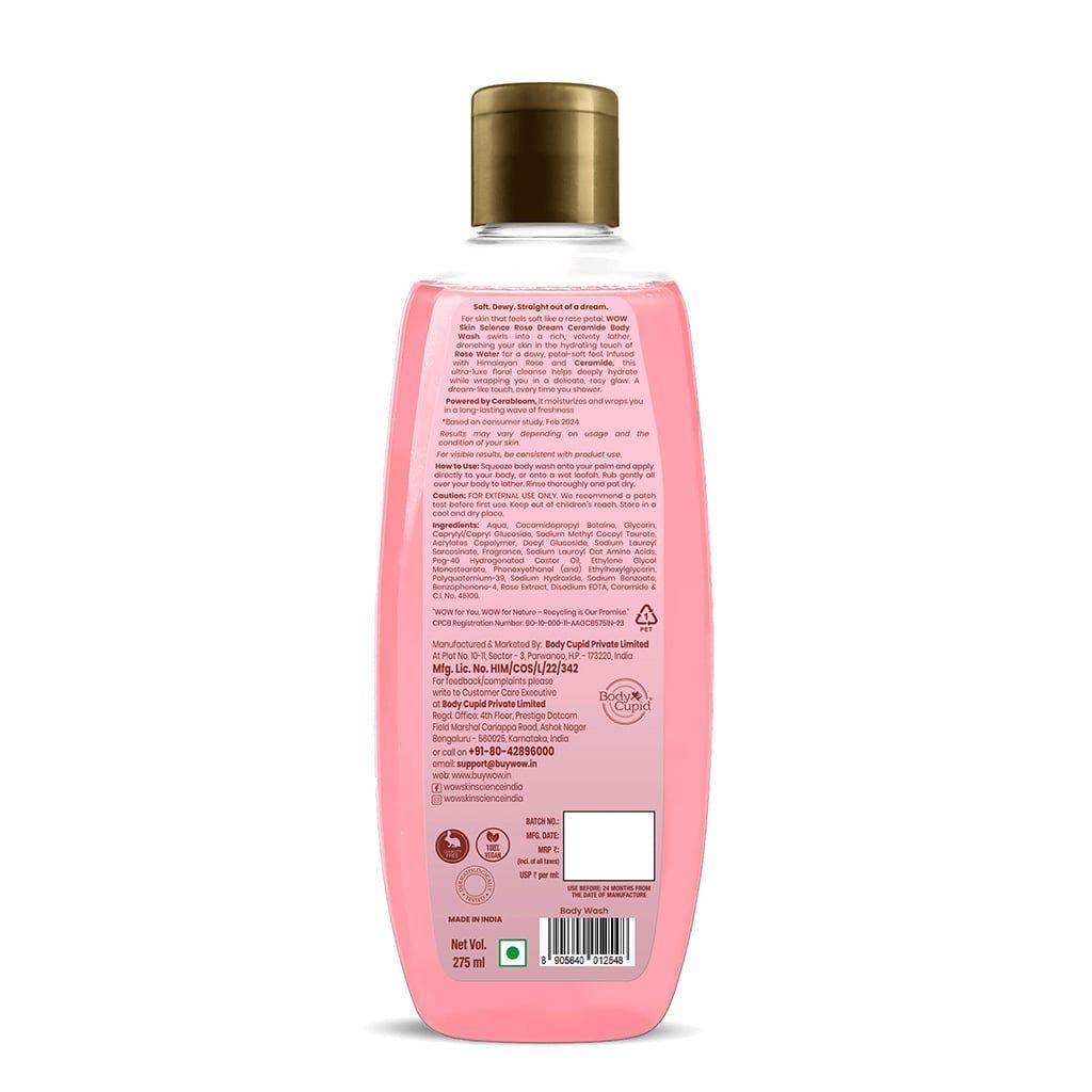 Rose Dream Body Wash Long-Lasting Hydration & Rose Fragrance