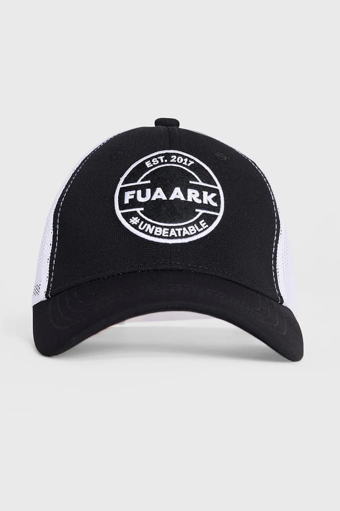 Unbeatable Trucker Cap Black/White — photo 6