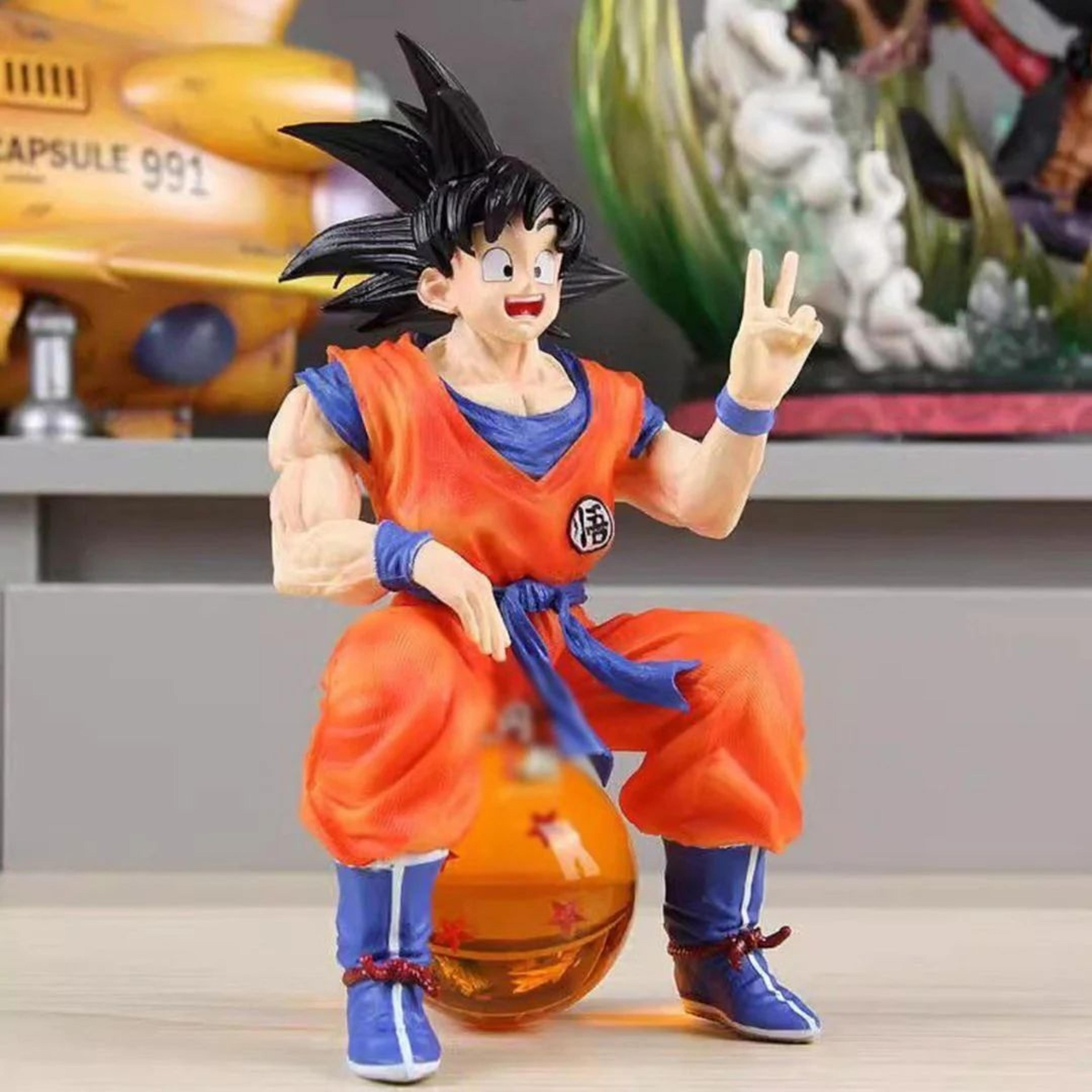 Saiyan Chill Mode –Dragon Ball Z Sitting Figures | Collectible Anime Decor