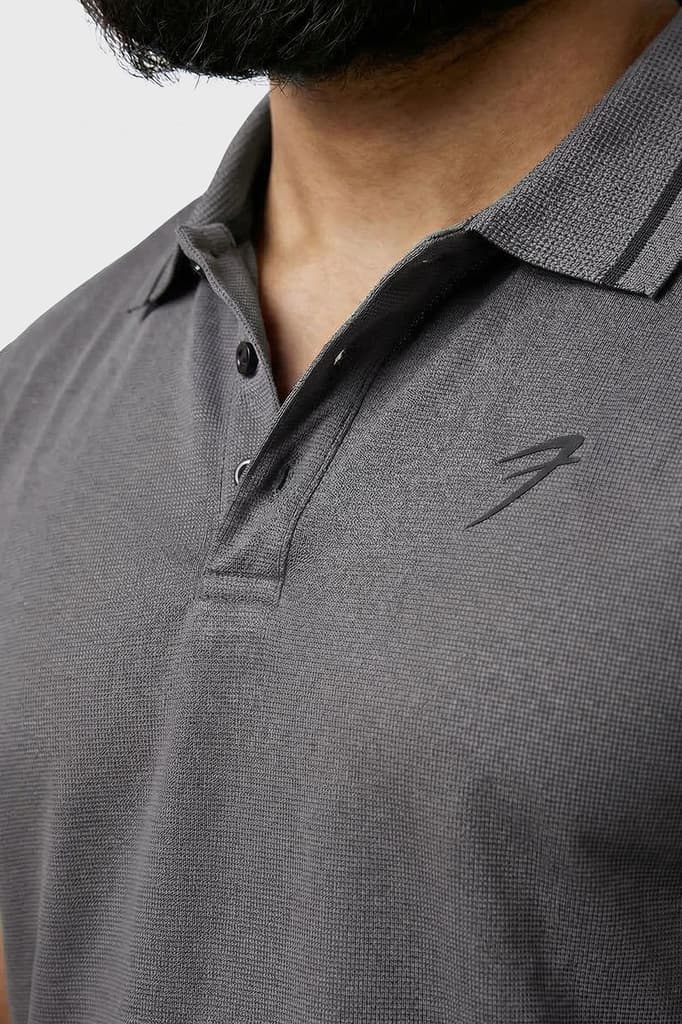 Mark Polo T-shirt Dark Grey — photo 4