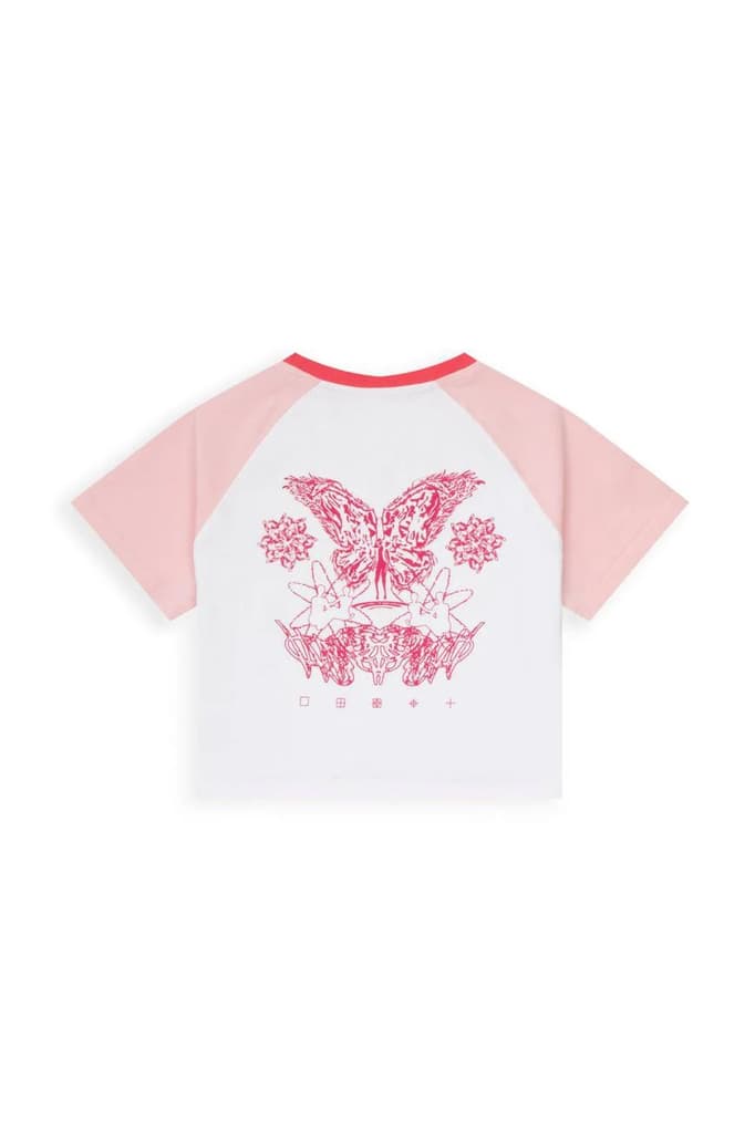 Lost Angels // Women’s Fitted Crop Top — photo 4
