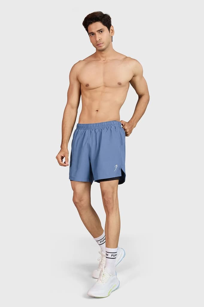 Hyper 5" Running Shorts Light Grey — photo 2