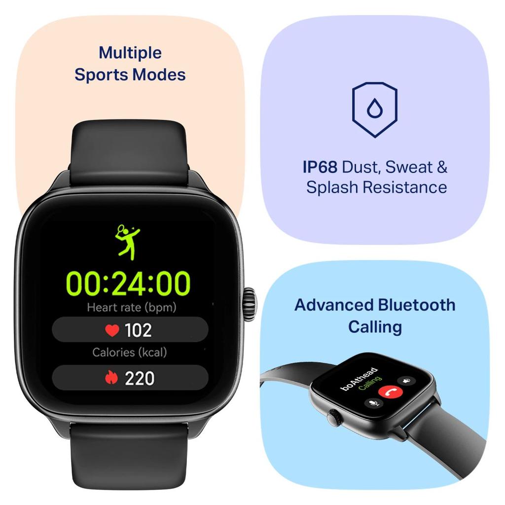 boAt Storm Verge | Smartwatch with 1.72" Ultra HD Display, Premium Metal Build & Advanced Bluetooth Calling — photo 6