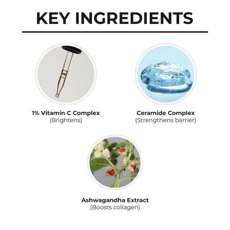 Ceramide & Vitamin C Oil-Free Moisturizer - 10g