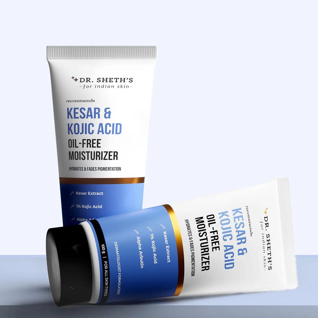 Kesar & Kojic Acid Oil Free Moisturizer - 100g