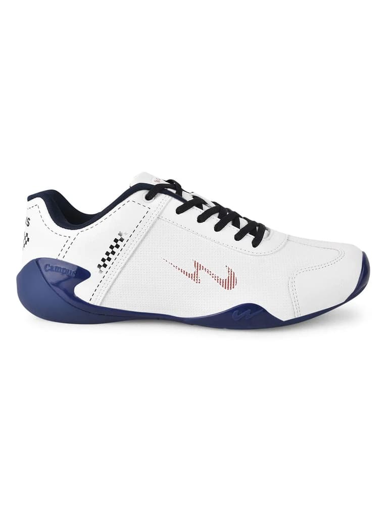 CAMP TURBO White Men's Sneakers — White / 6