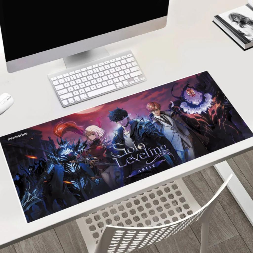 Solo Leveling Desk Mat – Limited Edition Gaming Pads — Shadow Monarch Line-Up