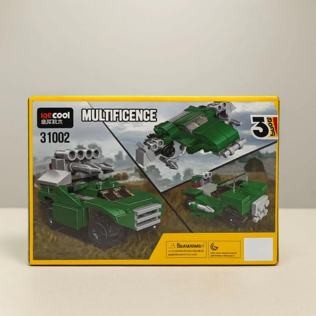 3-in-1 Mini Building Blocks Set – Educational STEM Bricks Toy Kit for Kids — photo 7