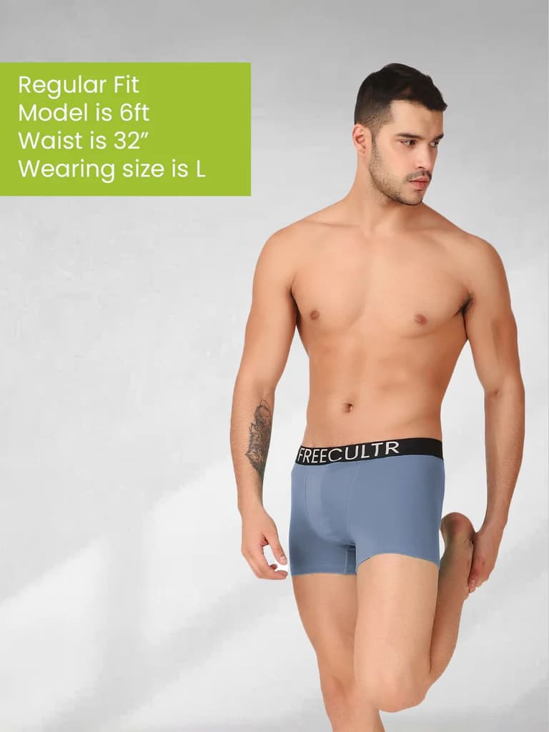 Men's Organic Cotton Trunks Pack of 3 — photo 8