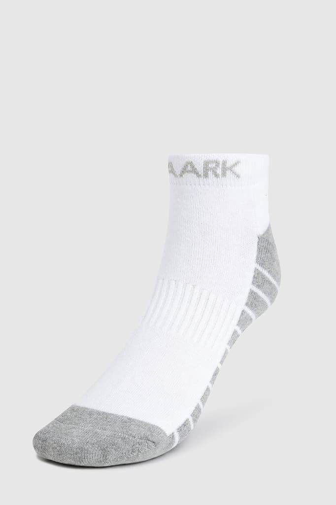Legacy Ankle Socks White/Grey — photo 4
