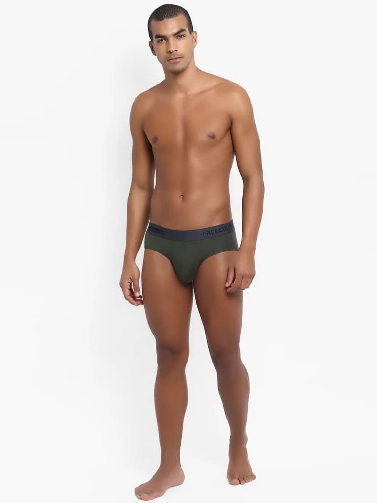 Men's Anti-Bacterial Micro Modal Brief in Contrast Waistband (Pack of 3) — photo 6
