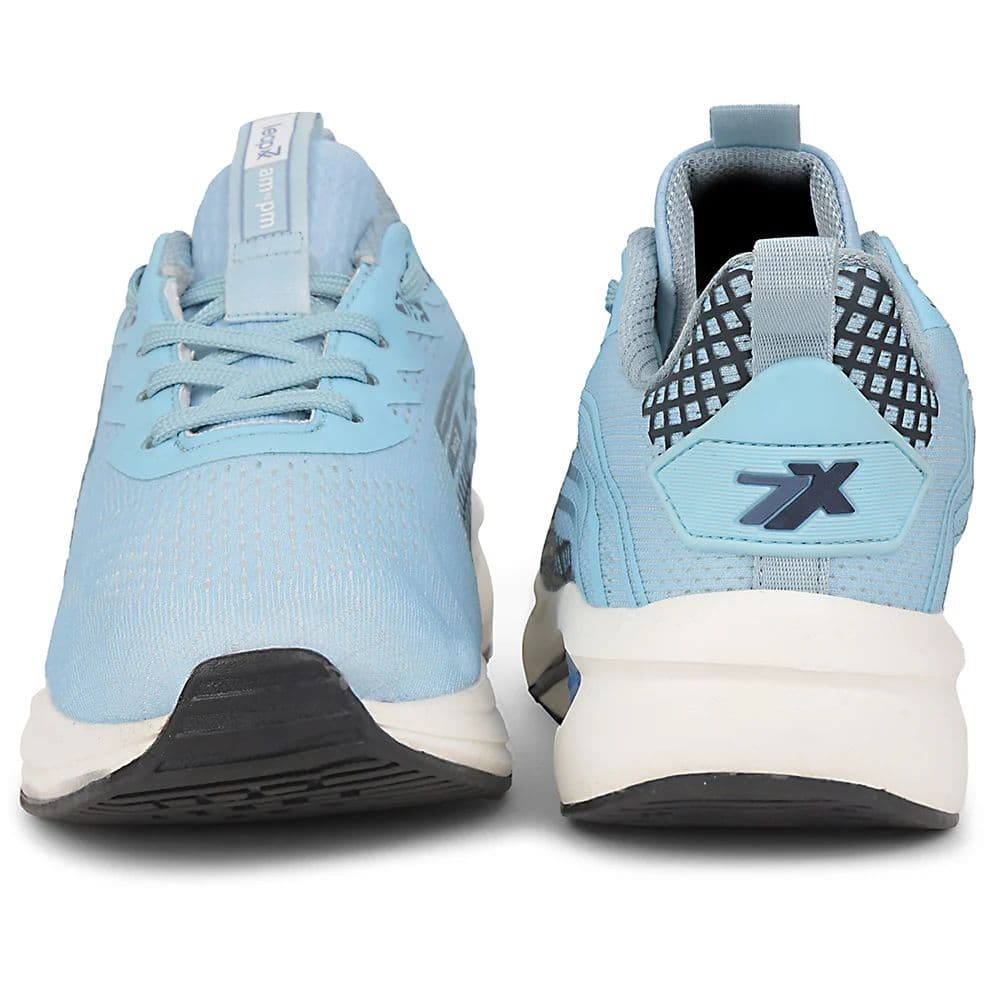 Leap7x Sky Blue Sports Lacing Running Shoes For Men KAPSTER-1 By Liberty — photo 6