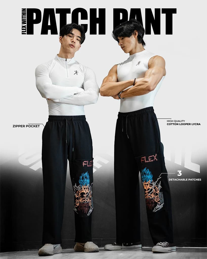 Flex Within Patch Pants (1 Pant - 3 Patches)
