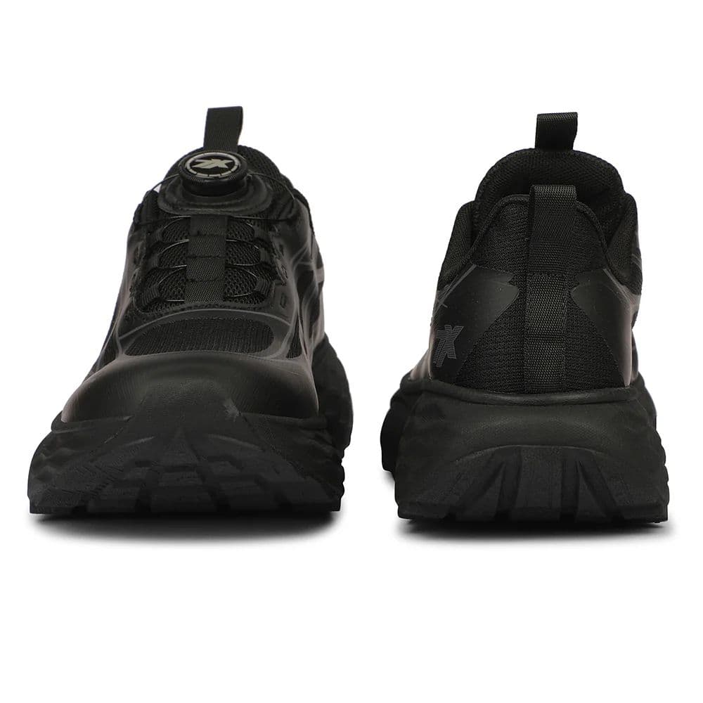 LEAP7X ZQ-WFM-03 Men's Twist & Go Black Sports Non lacing Walking Shoes for Men by Liberty — photo 6