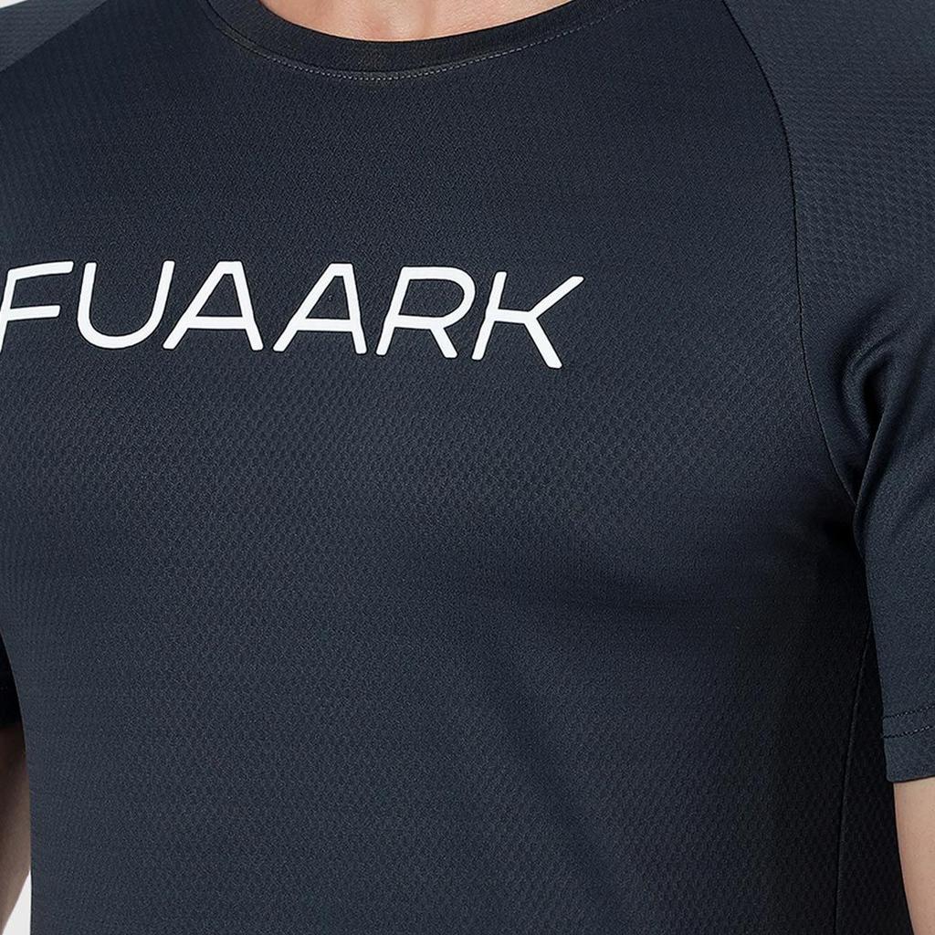 Aura Textured T-shirt Graphite