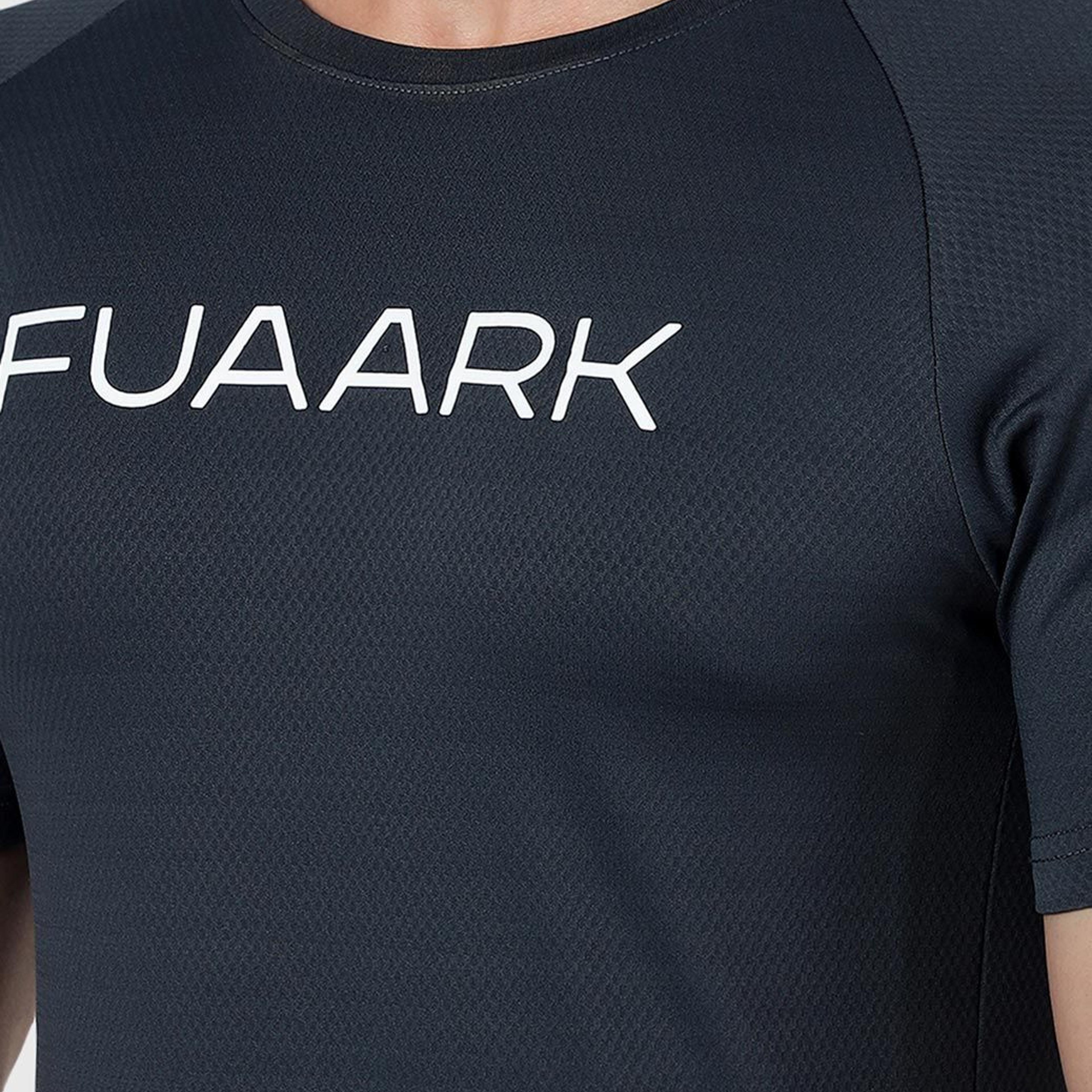 Aura Textured T-shirt Graphite