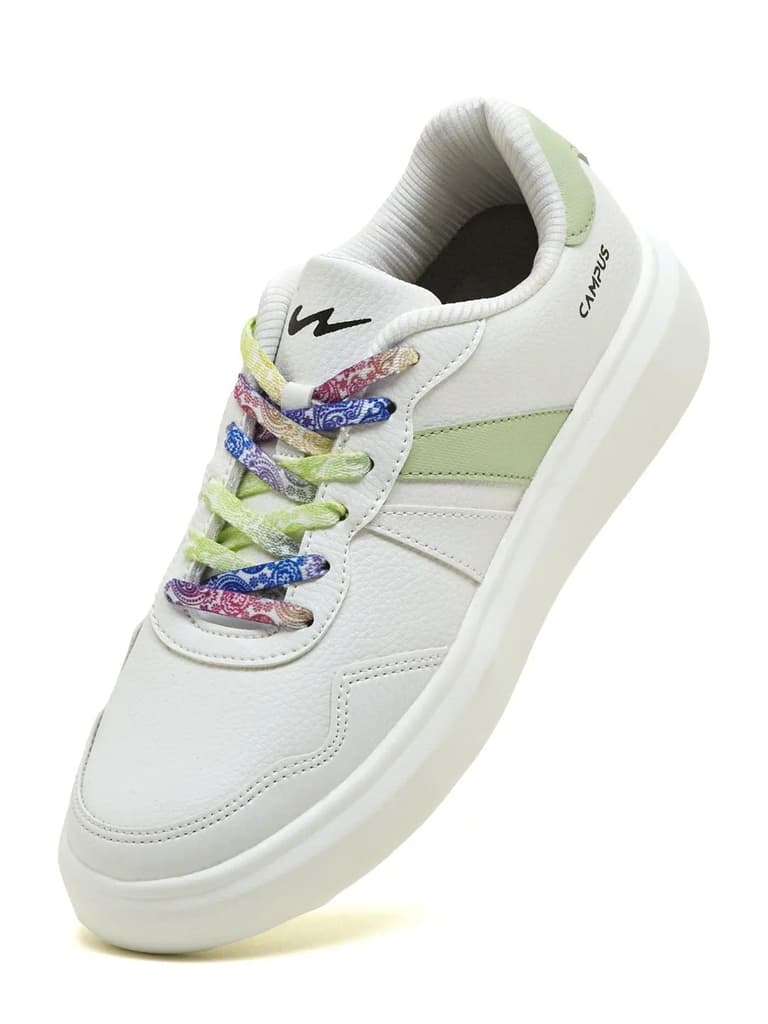 VALUT White Women's Sneakers — photo 3
