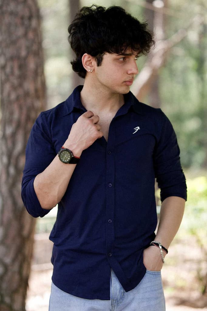 Aero Fullsleeves Shirt Navy — photo 3