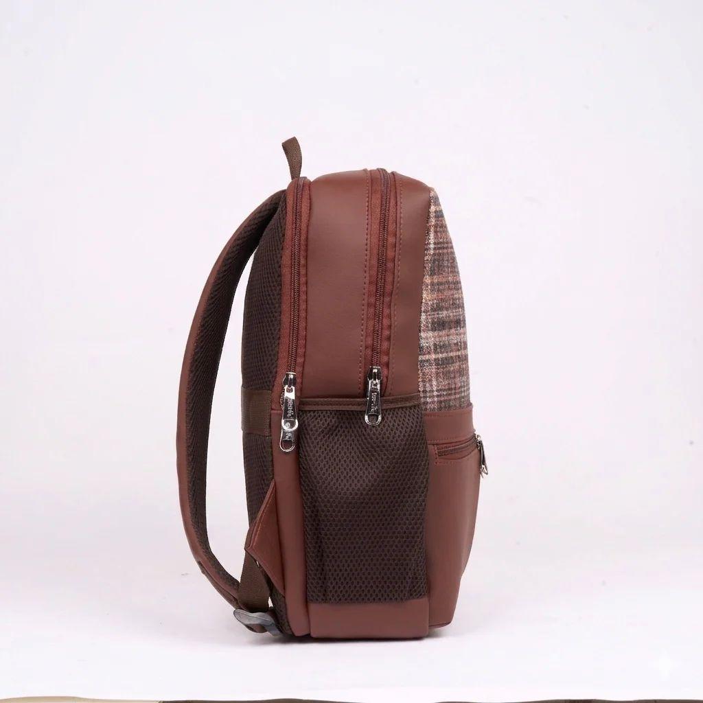 Cashmere Noir (Copper) Office Backpack (Brown) — photo 6
