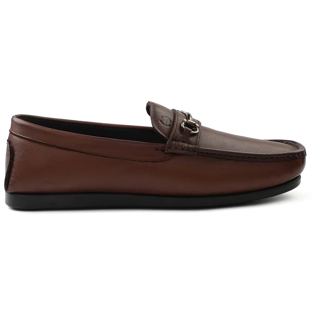 Healers Brown Casual Loafers For Men S201-01 By Liberty — photo 2