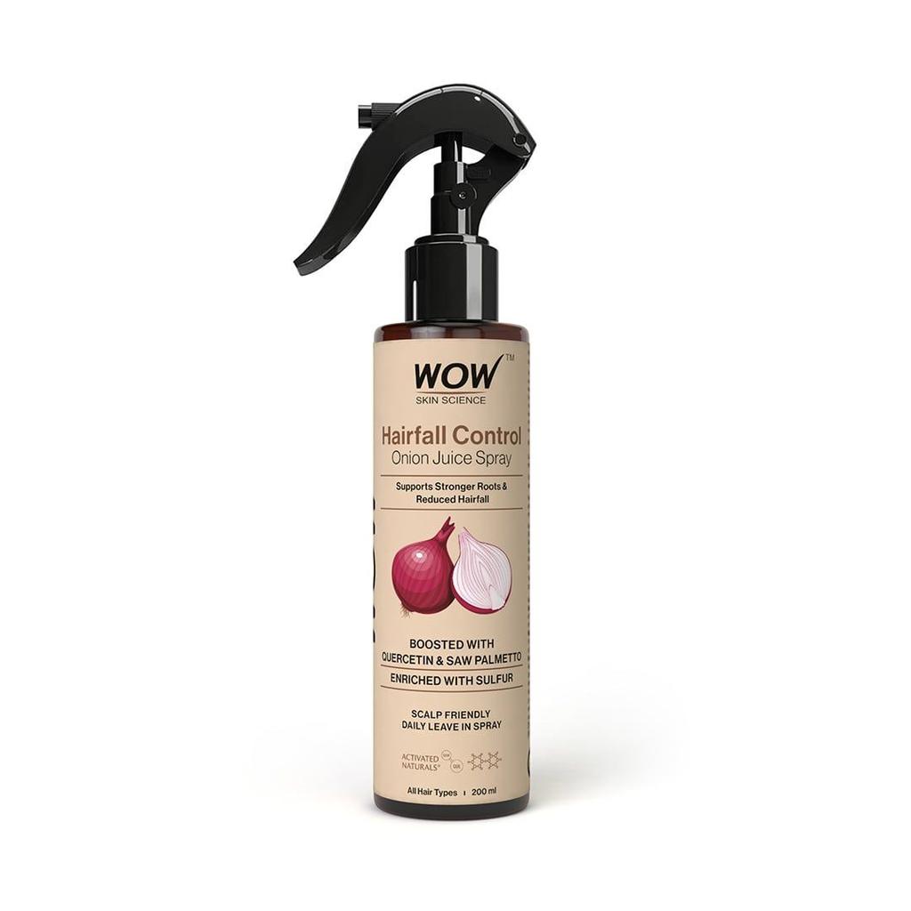 Onion Juice Hairfall Control Spray Strengthens Roots & Reduces Hair