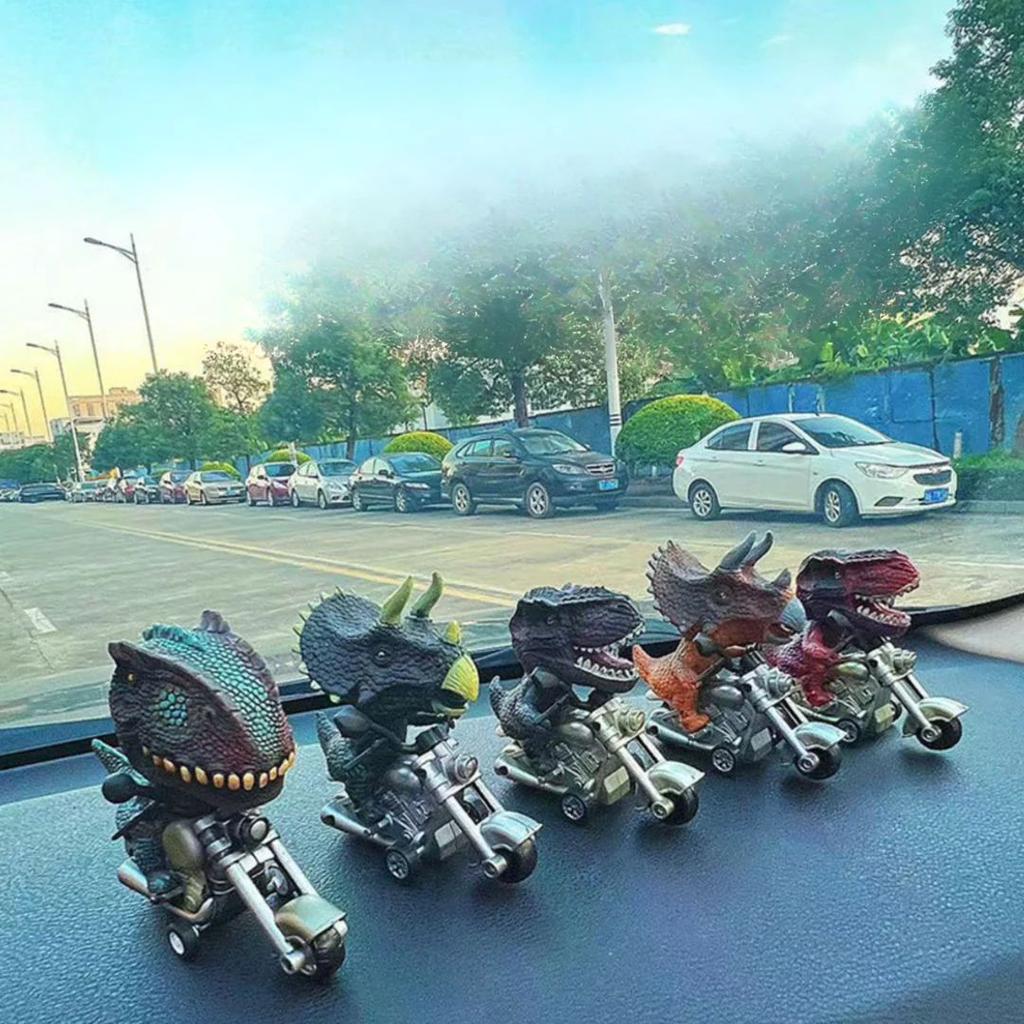 RexRider – Dino Drift Dashboard Buddy | Car Dashboard Drift Decor