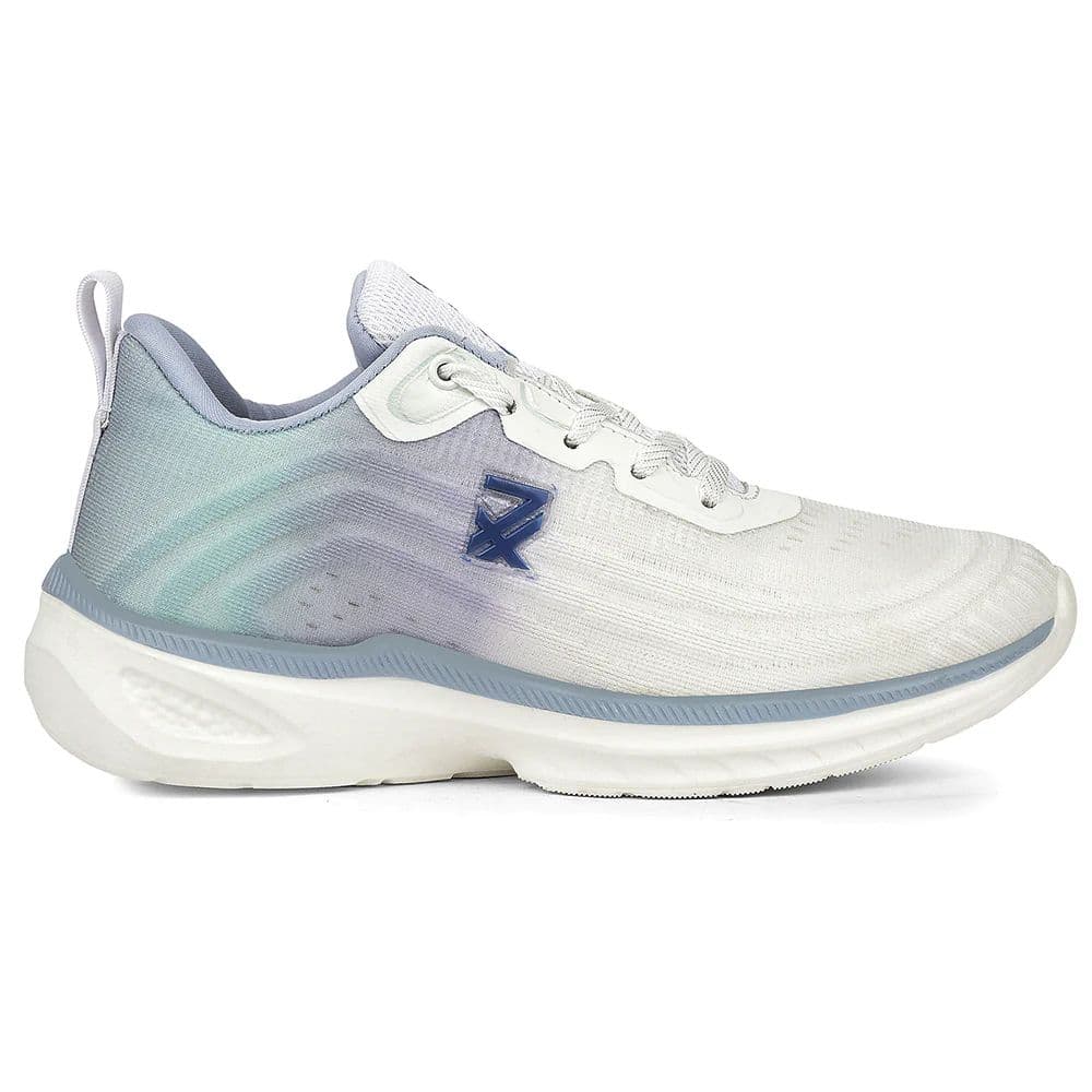 Leap7x Purple Sports Lacing Running Shoes For Women RWL-58 By Liberty — photo 2
