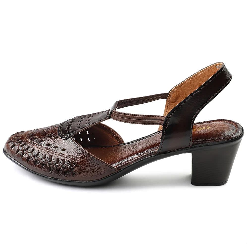 Healers Brown Sandal For Women TLO-41 By Liberty — photo 3