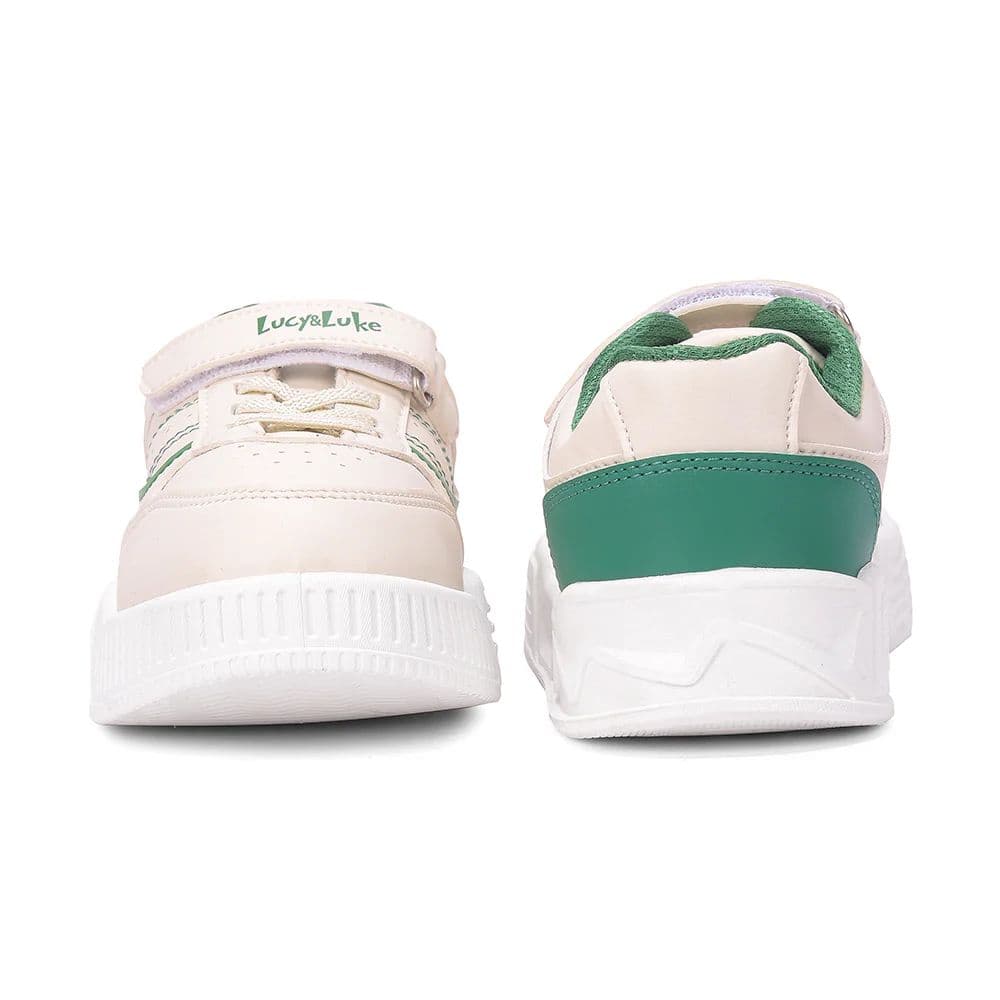 Lucy & Luke COSMO-8E White Casual Non lacing Sneakers for Kids by Liberty — photo 7