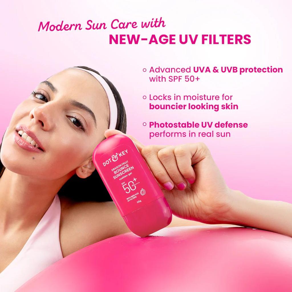 Dragon Fruit Bounce Sunscreen SPF 50+ PA++++ With New-Age UV Filters — photo 4