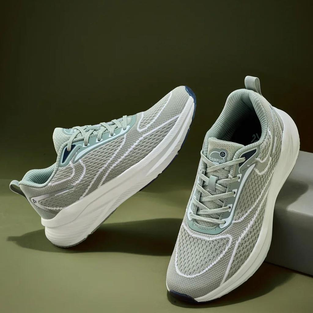 KRIVO Green Men's Running Shoes