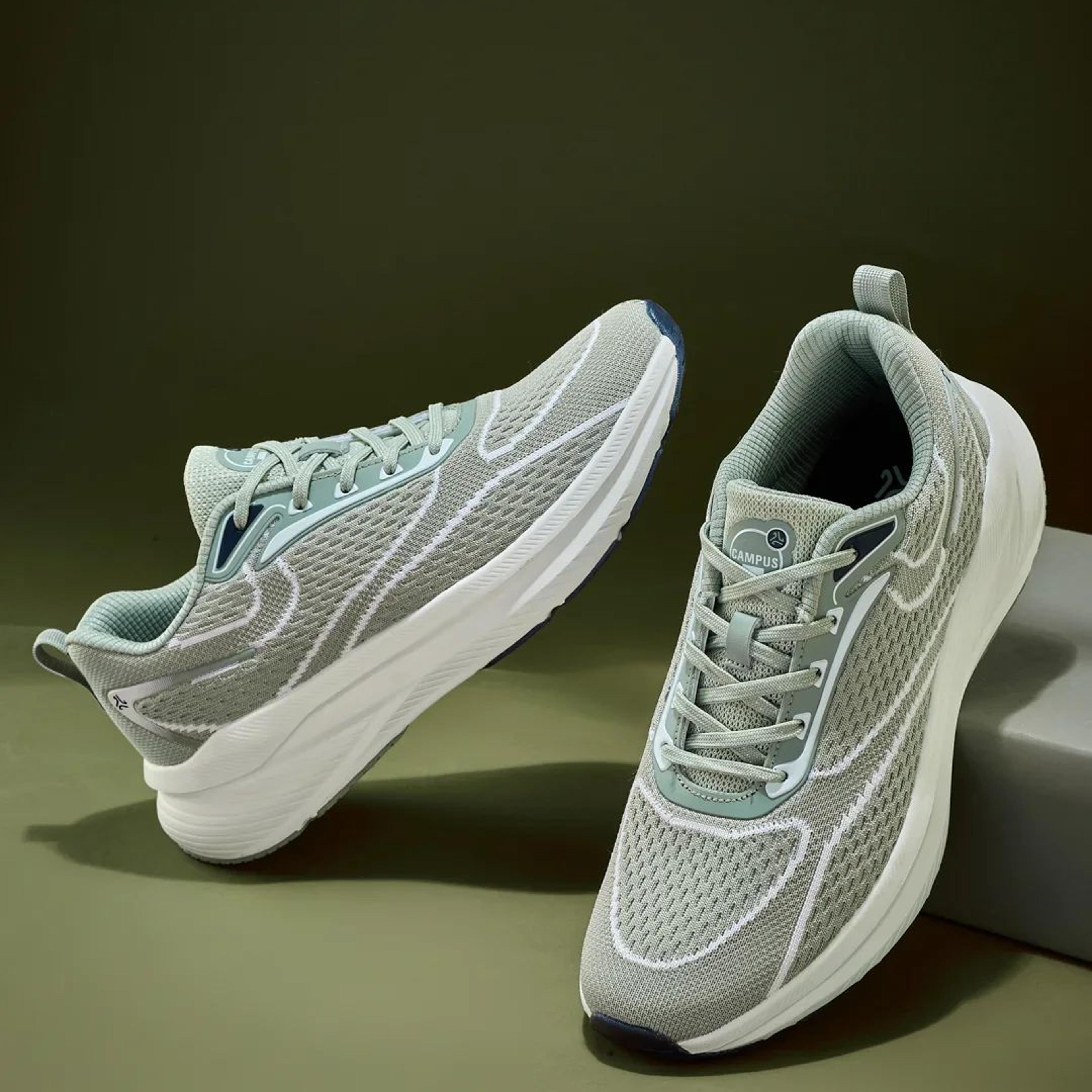 KRIVO Green Men's Running Shoes