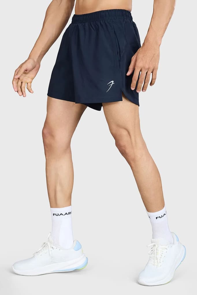 Pulse 4" Running Shorts Navy — S