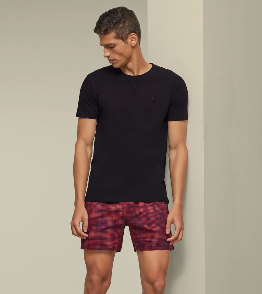 Checkmate Combed Cotton Boxers Oh-So-Brit — photo 2