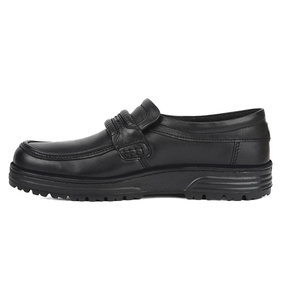 Healers Black Formal Non Lacing Derby Shoes For Men 719054AN By Liberty — photo 3