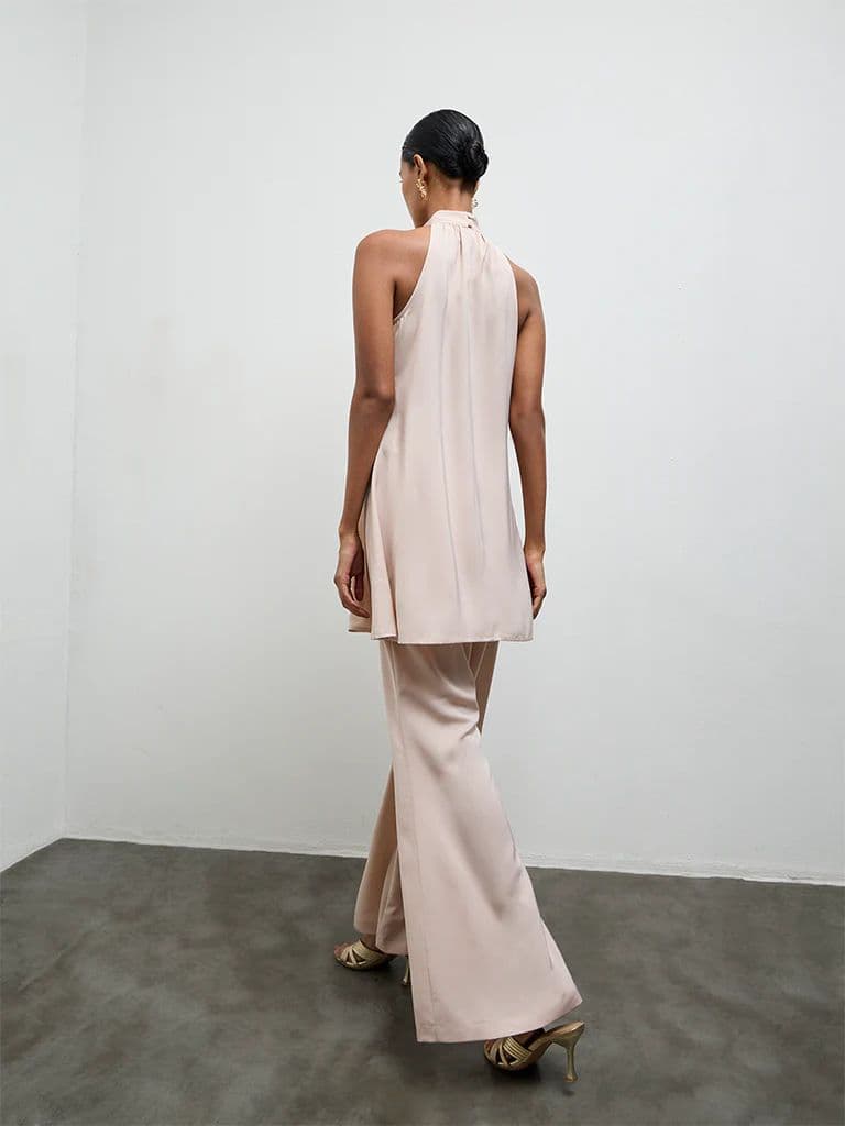 Vark Beige Embellished Ethnic Set — photo 4