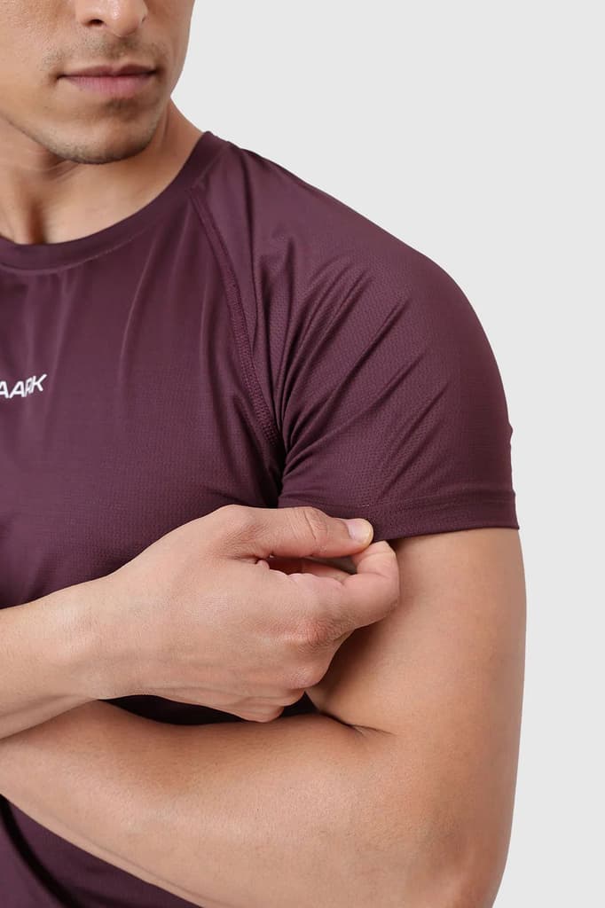 Dash T-shirt Raisin — photo 4
