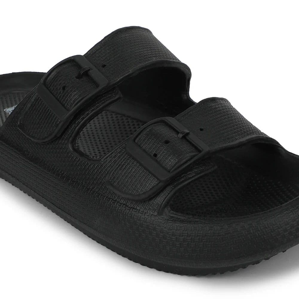 A-HA Black Casual Sandal For Men GMF-07E By Liberty — photo 5