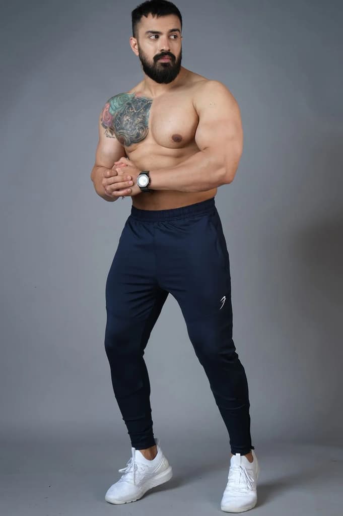 Hybrid Slim Tracks Navy — photo 2