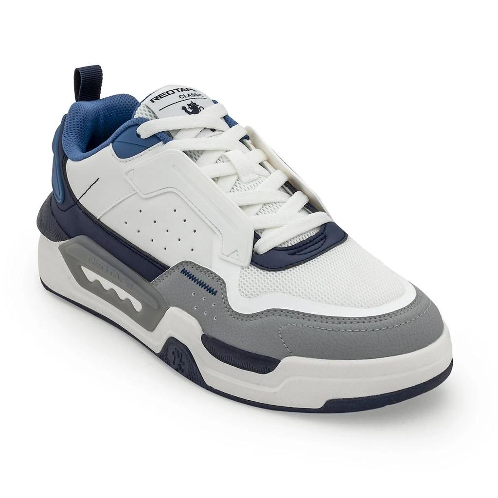 Sneakers for Men in White and Blue | Casual Shoes