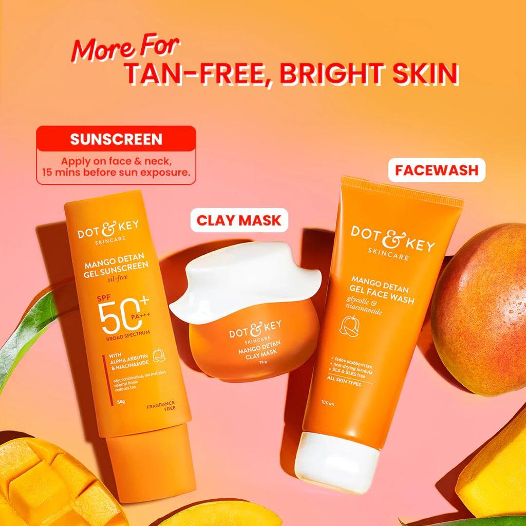 Mango Detan Sunscreen, In-Vivo Tested SPF 50+ PA++++ — photo 5