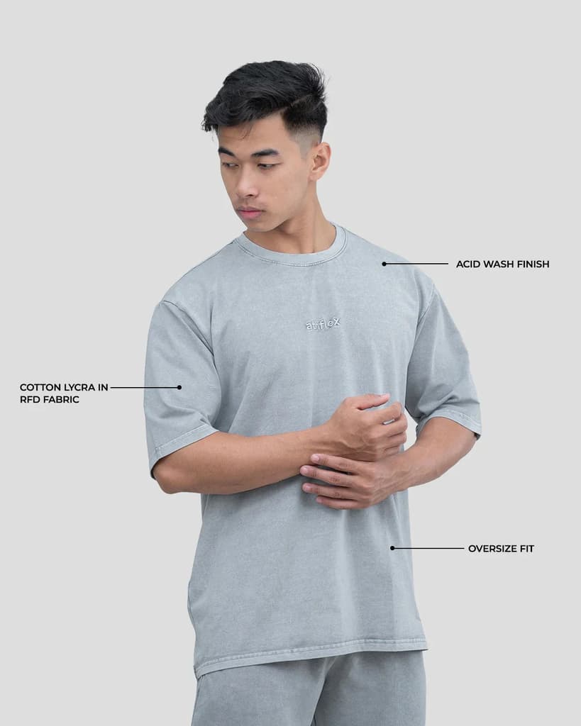 Acid Wash Oversize T-Shirt — photo 4