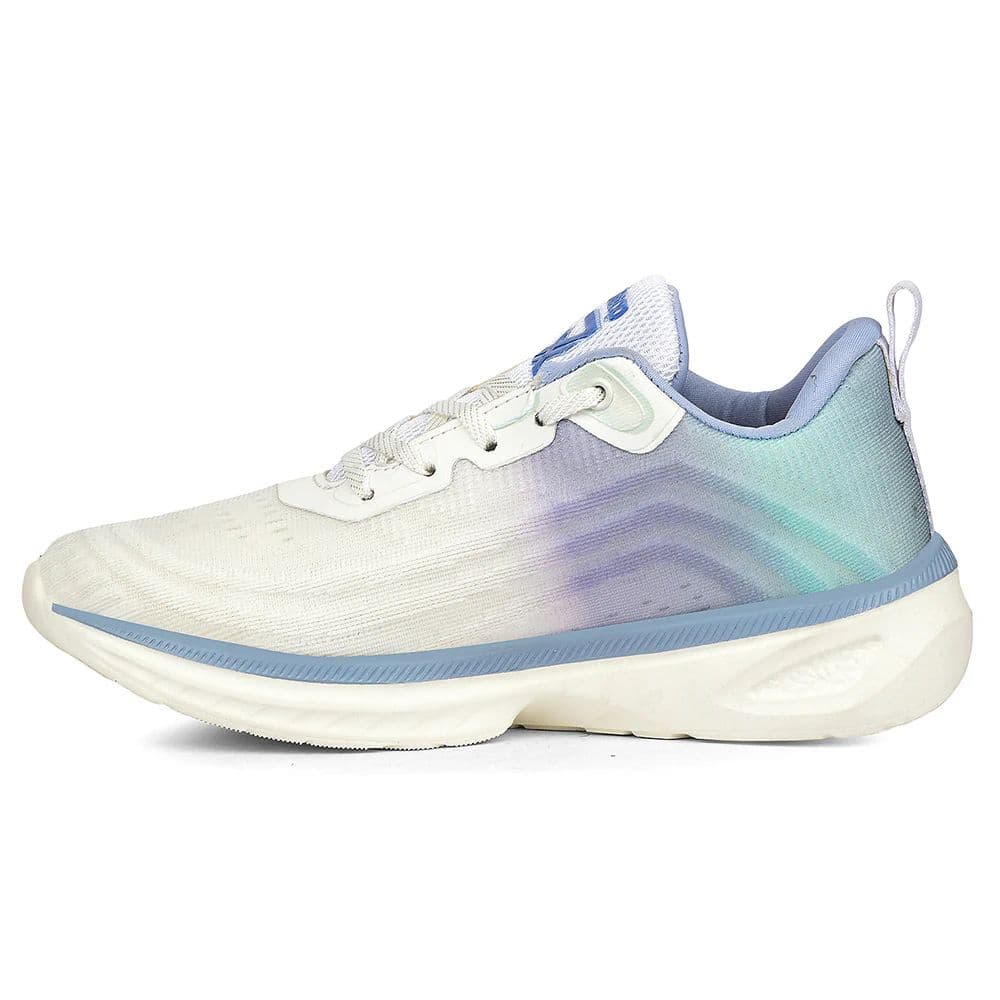 Leap7x Purple Sports Lacing Running Shoes For Women RWL-58 By Liberty — photo 3
