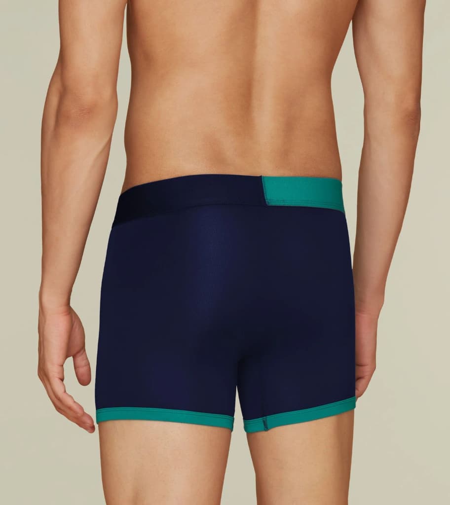 Dualist Modal Trunks Pack of 2 (Aqua Blue, Lime Yellow) — photo 3